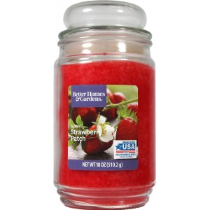 Better Homes and Gardens 18-Ounce Sun-Lit Strawberry Patch Scented Candle   550244881